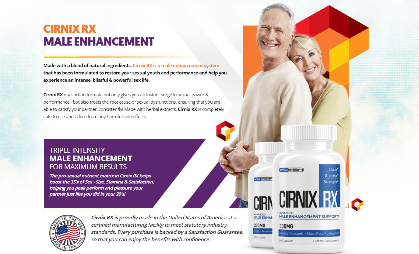 Cirnix RX Male Enhancement Support