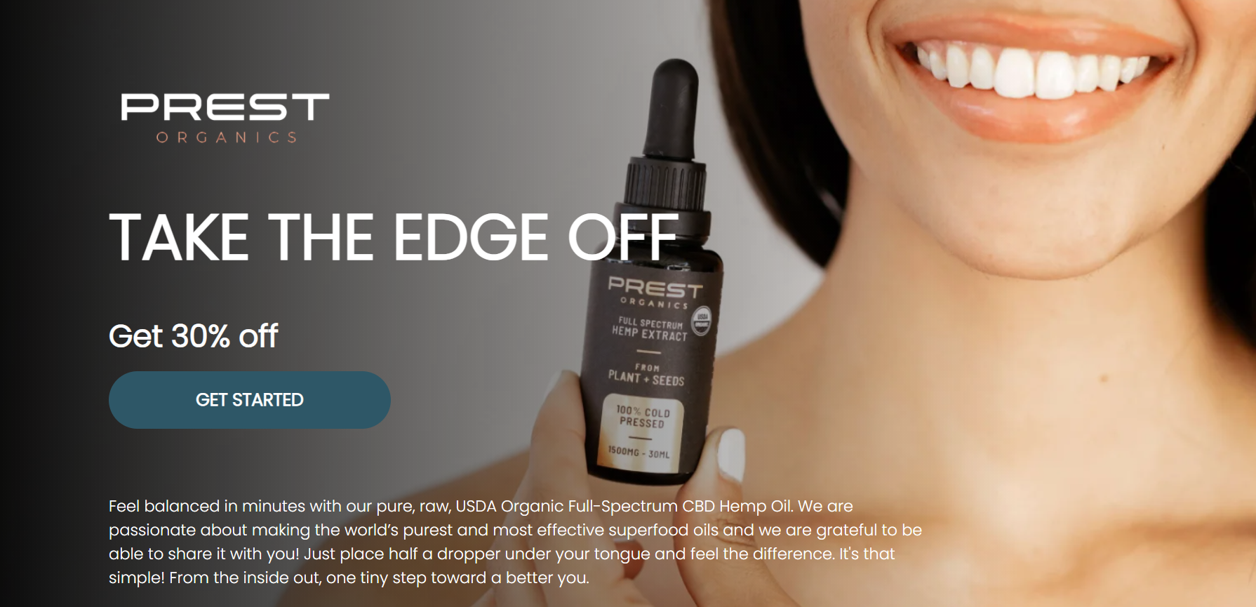 Prest organics cbd Oil
