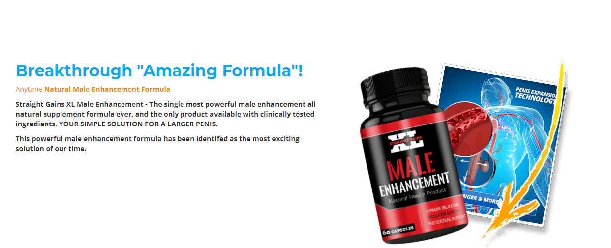 Straight Gains Xl Male Enhancement