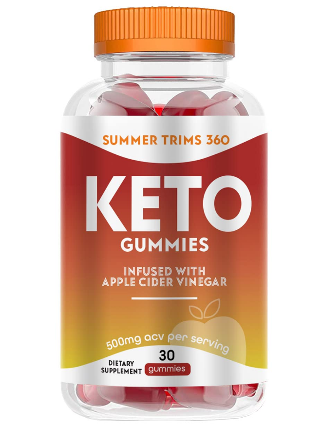 Summer Trims 360 Keto Gummies bottle