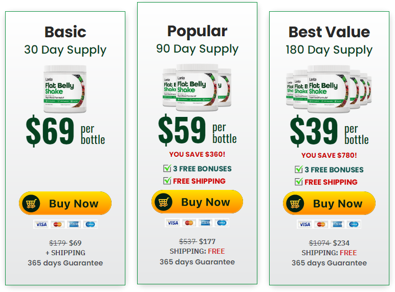 Lanta Flat Belly Shake buy now