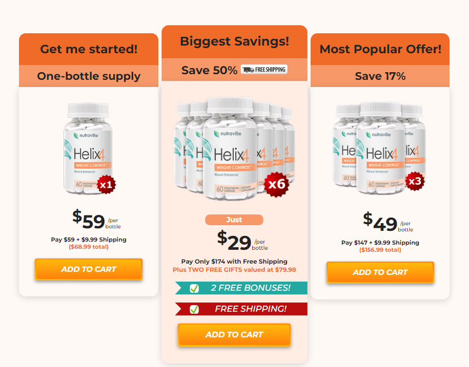 Nutraville Helix 4 buy now