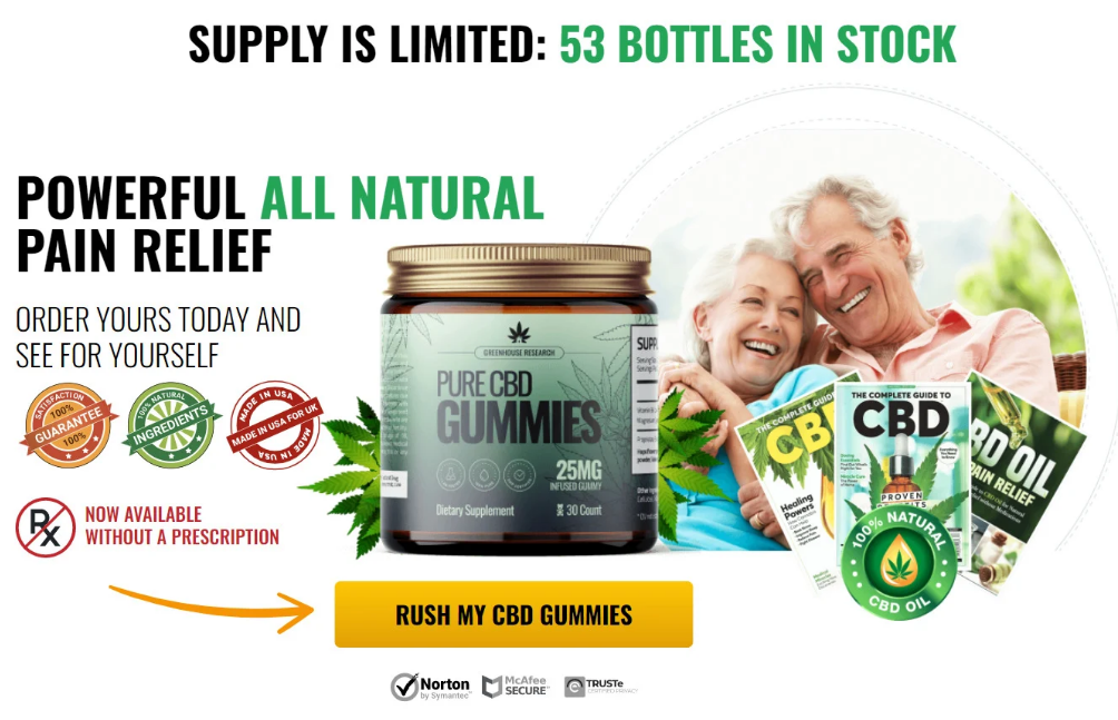 GreenHouse Research Pure CBD Gummies buy now