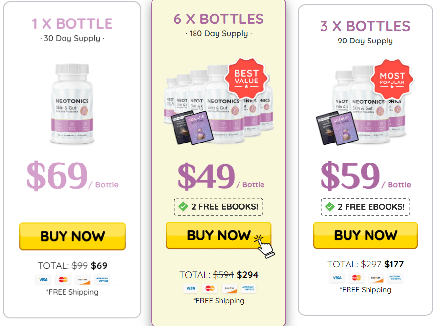 NeoTonics Skin And Gut Order