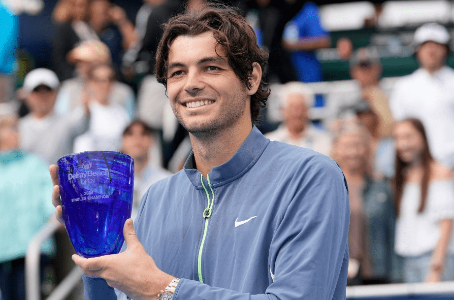 Taylor Fritz defends Delray