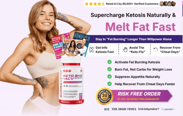 Supra KETO BHB + ACV Gummies